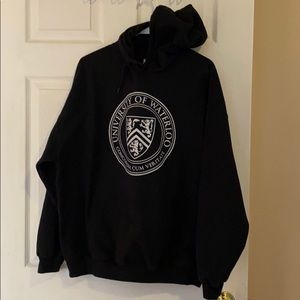 University of Waterloo alumni sweater in XL black